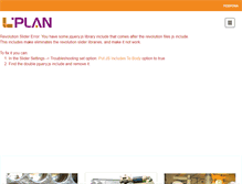 Tablet Screenshot of l-plan.si